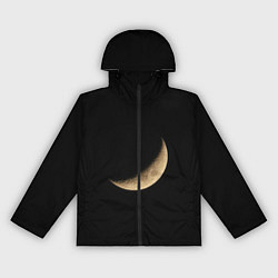 Ветровка с капюшоном женская Moon, цвет: 3D-черный