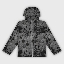 Ветровка с капюшоном женская Камуфляж Metro, цвет: 3D-белый