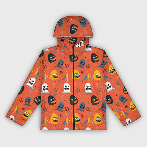 Женская ветровка HALLOWEEN ХЭЛЛУИН / 3D-Черный – фото 1