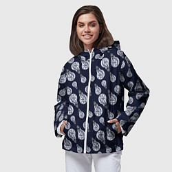 Ветровка с капюшоном женская Ребёнок в лампе, цвет: 3D-белый — фото 2