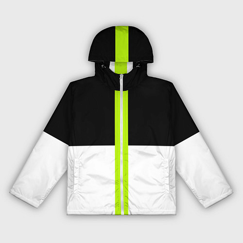 Женская ветровка Геометрия Инь-Янь / 3D-Белый – фото 1