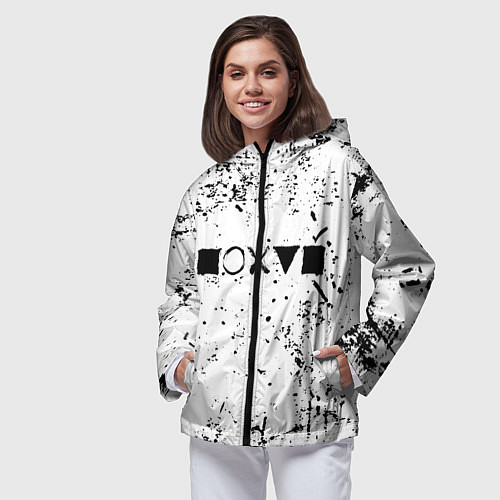 Женская ветровка Безразличие / 3D-Черный – фото 3