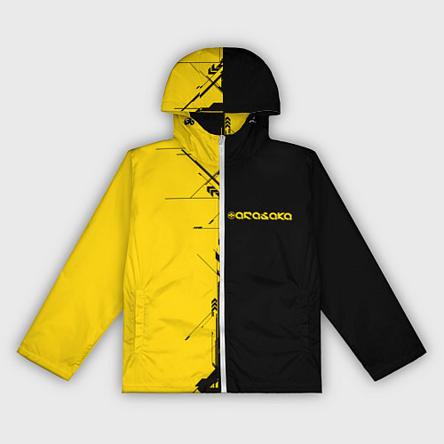 Женская ветровка Arasaka corporation / 3D-Белый – фото 1
