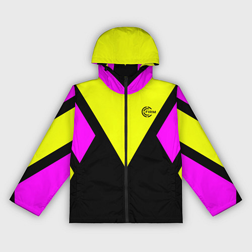 Женская ветровка FIRM прямиком из восьмидесятых / 3D-Черный – фото 1