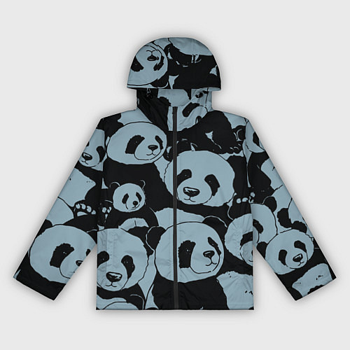 Женская ветровка Panda summer song / 3D-Черный – фото 1