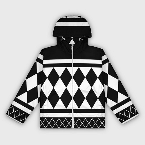 Женская ветровка Узор Кена Рюгуджи / 3D-Белый – фото 1