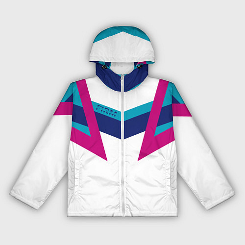 Женская ветровка FIRM белый спортик / 3D-Белый – фото 1