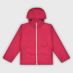 Ветровка с капюшоном женская Viva magenta pantone textile cotton, цвет: 3D-белый