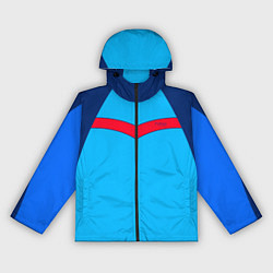 Ветровка с капюшоном женская Спортик из 90х FIRM, цвет: 3D-черный