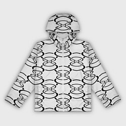 Женская ветровка Восьмерка паттерн