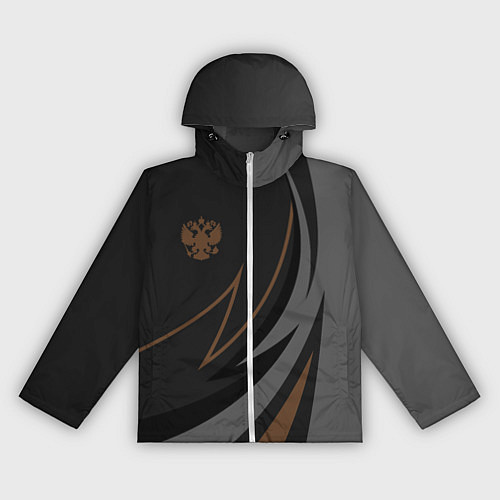 Женская ветровка Россия герб / 3D-Белый – фото 1