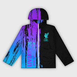 Ветровка с капюшоном женская Liverpool FC sport, цвет: 3D-белый