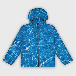 Женская ветровка Текстурный водяной паттерн