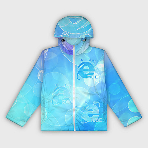 Женская ветровка Ё-Моё интернет эксплорер / 3D-Белый – фото 1