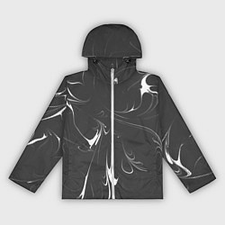 Женская ветровка Черно-белый узор