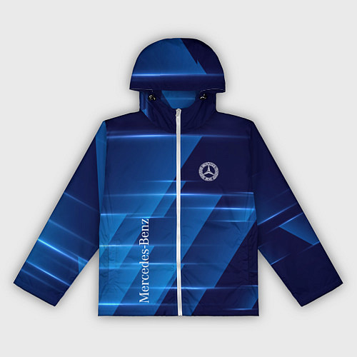 Женская ветровка Mercedes Benz sign / 3D-Белый – фото 1