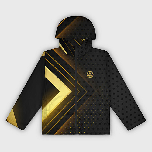 Женская ветровка Volkswagen sign / 3D-Черный – фото 1