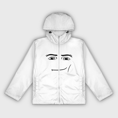 Женская ветровка Одежда Man Face Roblox / 3D-Белый – фото 1
