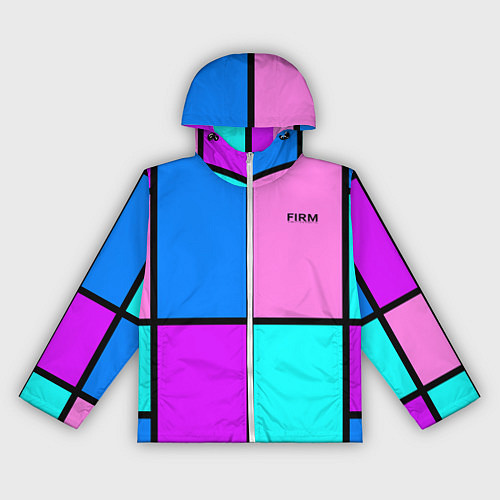 Женская ветровка Firm аля 80-е / 3D-Белый – фото 1