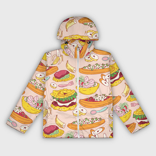 Женская ветровка Праздник вкуса / 3D-Белый – фото 1