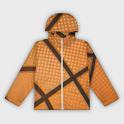 Ветровка с капюшоном женская Basket ball style, цвет: 3D-белый