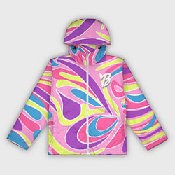 Ветровка с капюшоном женская Barbie Totally Hair - ретро костюм, цвет: 3D-белый