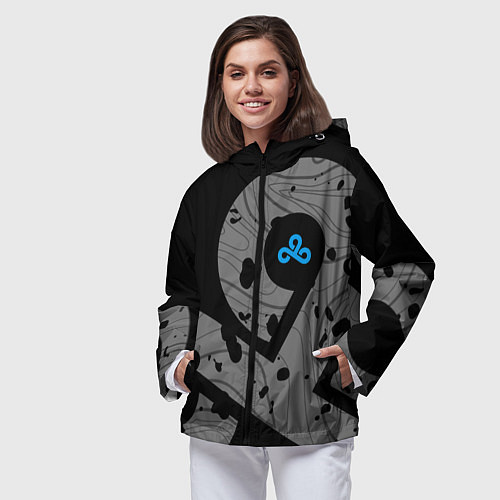 Женская ветровка Форма Cloud 9 black / 3D-Черный – фото 3