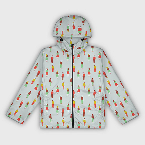 Женская ветровка People / 3D-Черный – фото 1