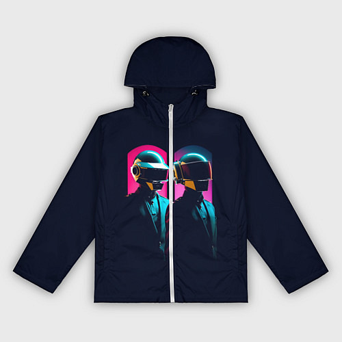 Женская ветровка Daft Punk - One more time / 3D-Белый – фото 1