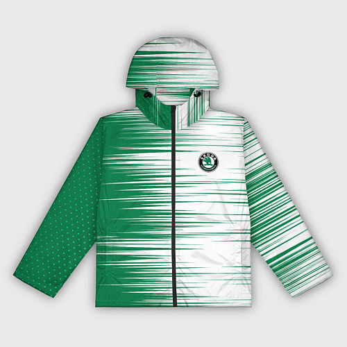 Женская ветровка Skoda sign Шкода / 3D-Черный – фото 1