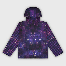 Ветровка с капюшоном женская Disco space, цвет: 3D-черный