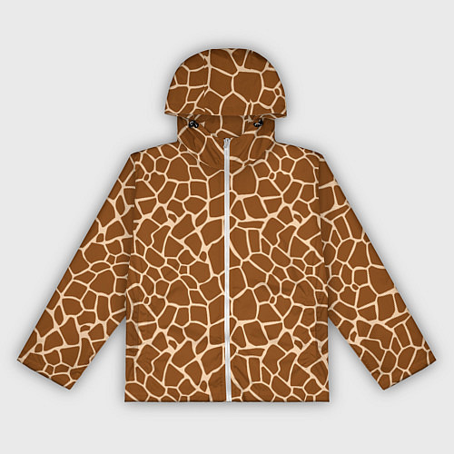 Женская ветровка Пятнистая шкура жирафа / 3D-Белый – фото 1