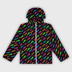 Ветровка с капюшоном женская Sex Shop, цвет: 3D-белый