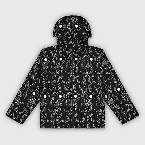 Женская ветровка Black style pattern / 3D-Черный – фото 1