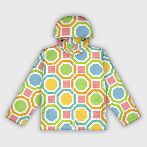 Женская ветровка Color geometria / 3D-Белый – фото 1