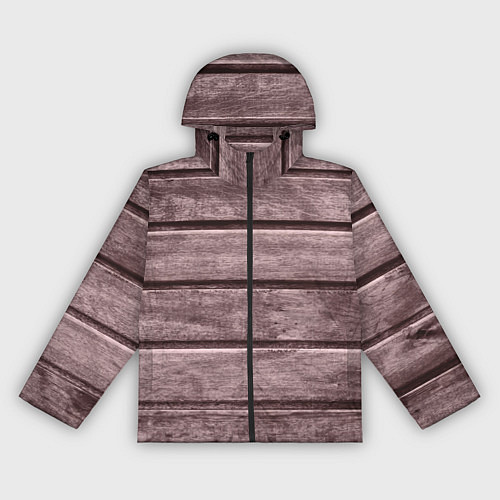 Женская ветровка Дощатый стиль / 3D-Черный – фото 1