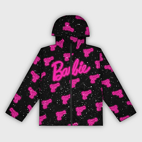 Женская ветровка Неоновое оружие и Барби / 3D-Черный – фото 1