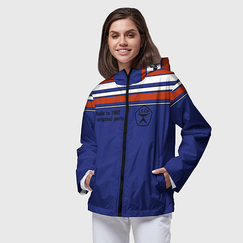 Женская ветровка Made in 1982 / 3D-Черный – фото 3