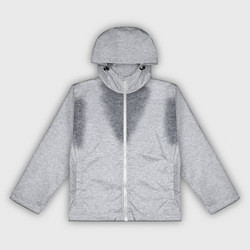 Ветровка с капюшоном женская С пятнами пота, цвет: 3D-белый