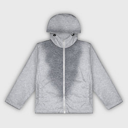 Ветровка с капюшоном женская С пятнами пота, цвет: 3D-белый