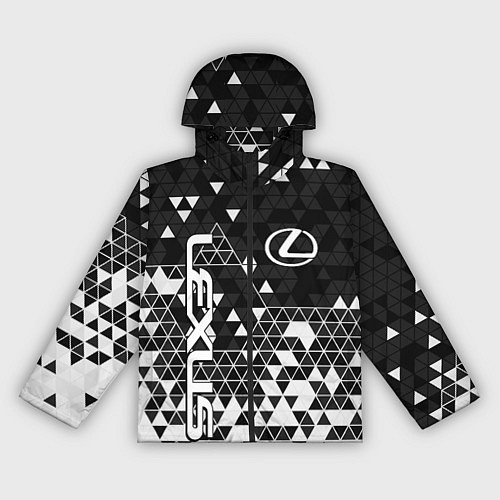 Женская ветровка Лексус - распад / 3D-Черный – фото 1