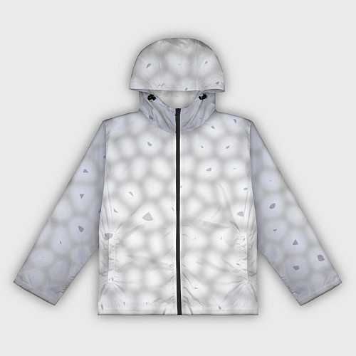 Женская ветровка Размытый сетчатый узор / 3D-Черный – фото 1