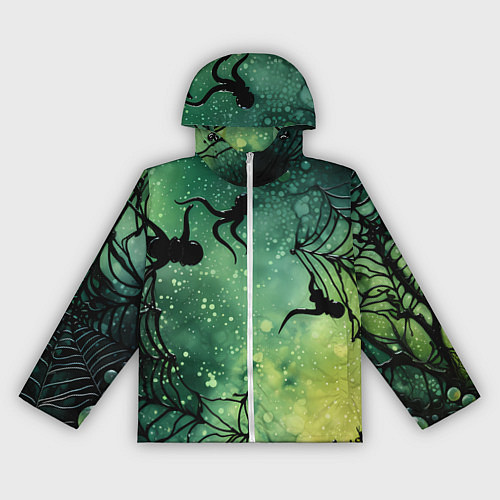 Женская ветровка Мрачный паук / 3D-Белый – фото 1