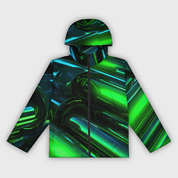 Ветровка с капюшоном женская Green elemetns, цвет: 3D-черный