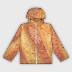 Ветровка с капюшоном женская Корочка батона, цвет: 3D-белый