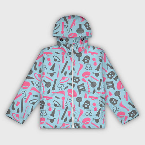 Женская ветровка БДСМ - игрушки / 3D-Белый – фото 1