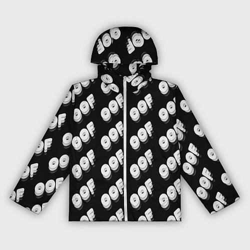 Женская ветровка Off выключение / 3D-Белый – фото 1