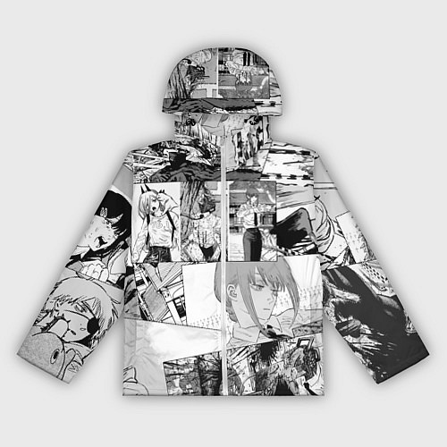 Женская ветровка Человек Бензопила манга / 3D-Белый – фото 1