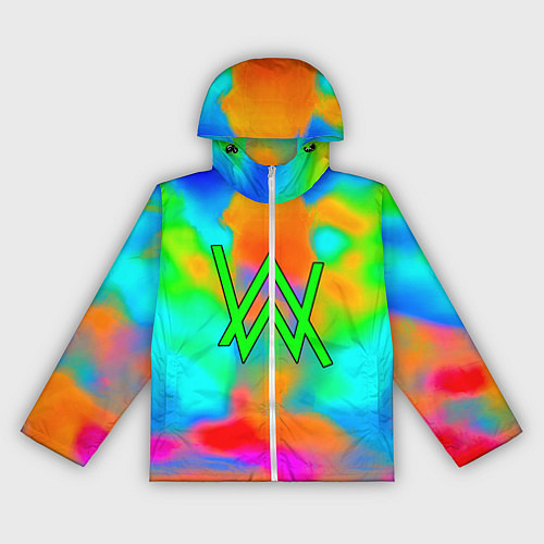 Женская ветровка Alan walker toxic music / 3D-Белый – фото 1