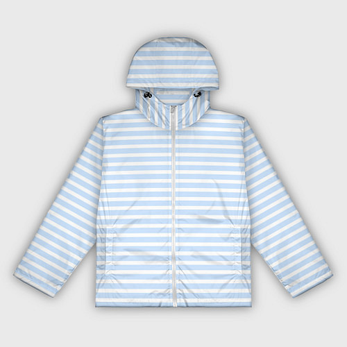 Женская ветровка Полосатый морской стиль / 3D-Белый – фото 1